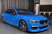 BMW M760Li in Santorini Blue