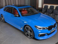 BMW M760Li in Santorini Blue