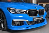 BMW M760Li in Santorini Blue