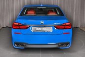 BMW M760Li in Santorini Blue