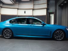 BMW M760Li xDrive in Atlantis Blue