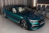 BMW M760Li xDrive in Boston Green