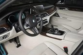 BMW M760Li xDrive in Boston Green