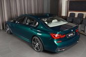 BMW M760Li xDrive in Boston Green