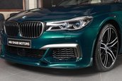 BMW M760Li xDrive in Boston Green