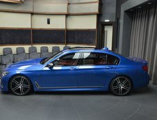 BMW M760Li xDrive in Estoril Blue