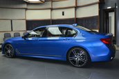BMW M760Li xDrive in Estoril Blue