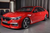 BMW M760Li xDrive in Imola Red