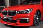 BMW M760Li xDrive in Imola Red