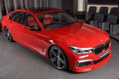 BMW M760Li xDrive in Imola Red
