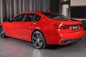 BMW M760Li xDrive in Imola Red