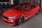 BMW M760Li xDrive in Imola Red