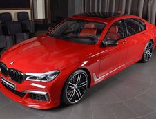 BMW M760Li xDrive in Imola Red