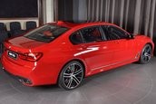 BMW M760Li xDrive in Imola Red