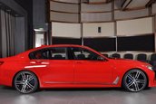 BMW M760Li xDrive in Imola Red