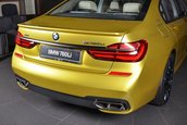 BMW M760Li xDrive in nuanta Austin Yellow