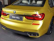 BMW M760Li xDrive in nuanta Austin Yellow