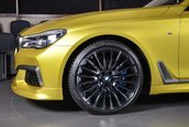 BMW M760Li xDrive in nuanta Austin Yellow