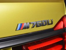 BMW M760Li xDrive in nuanta Austin Yellow