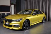 BMW M760Li xDrive in nuanta Austin Yellow