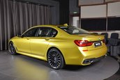 BMW M760Li xDrive in nuanta Austin Yellow