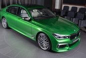 BMW M760Li xDrive in Rallye Green