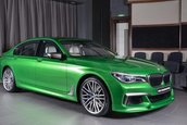 BMW M760Li xDrive in Rallye Green