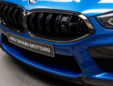 BMW M8 Competition Gran Coupe in Speed Sonic Blue
