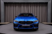 BMW M8 Competition Gran Coupe in Speed Sonic Blue