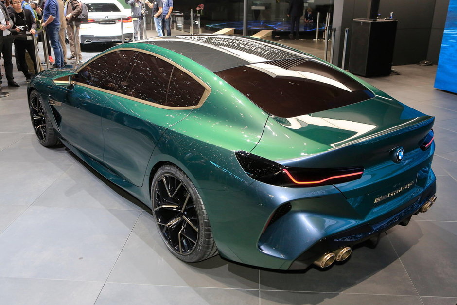 BMW M8 Gran Coupe Concept- poze reale