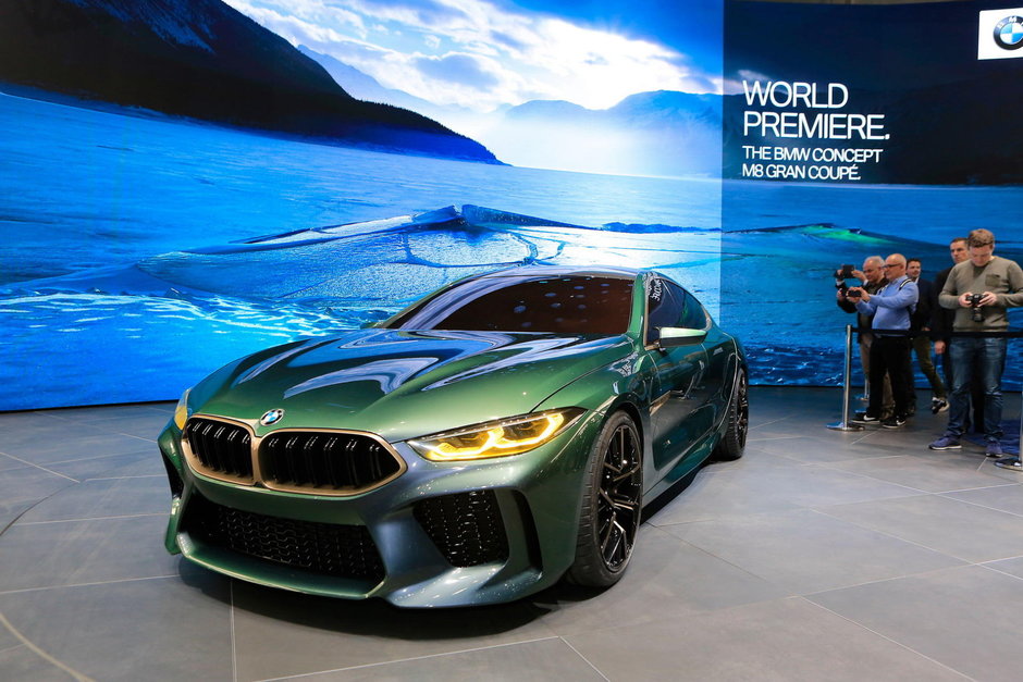 BMW M8 Gran Coupe Concept- poze reale