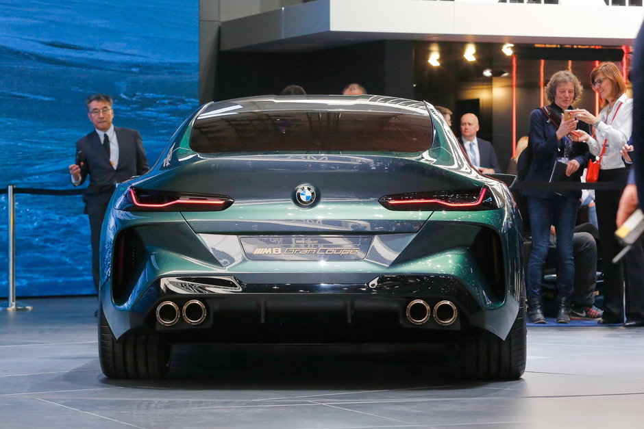 BMW M8 Gran Coupe Concept- poze reale