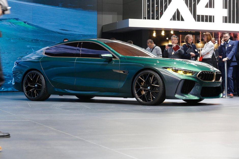 BMW M8 Gran Coupe Concept- poze reale