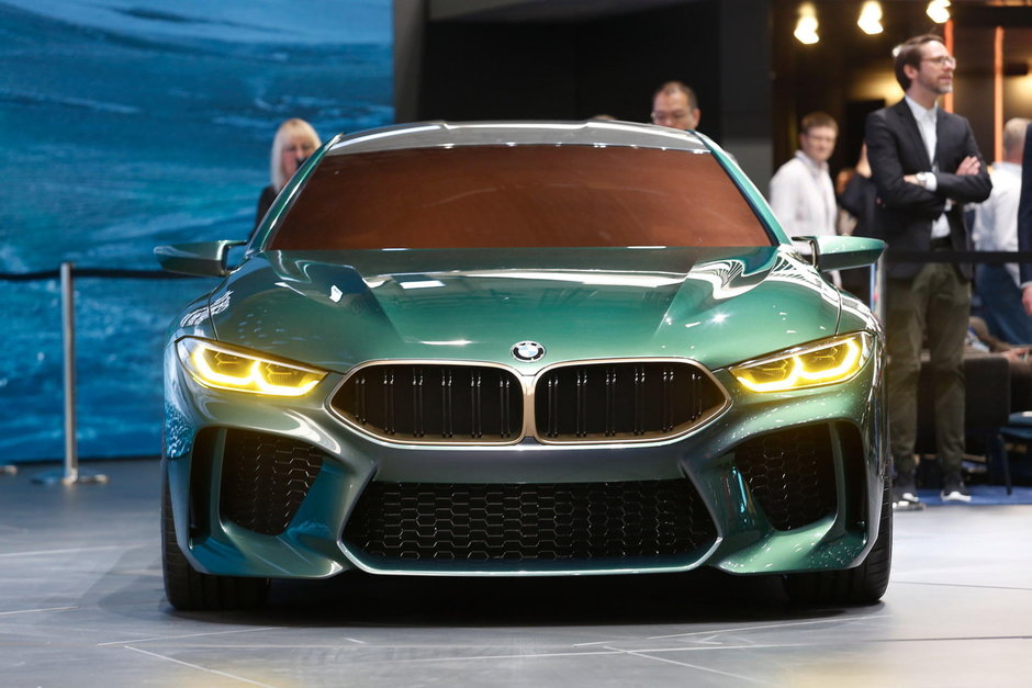 BMW M8 Gran Coupe Concept- poze reale