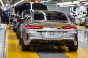 BMW M8 Gran Coupe pe linia de productie