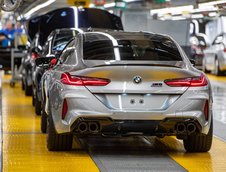 BMW M8 Gran Coupe pe linia de productie