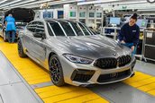 BMW M8 Gran Coupe pe linia de productie