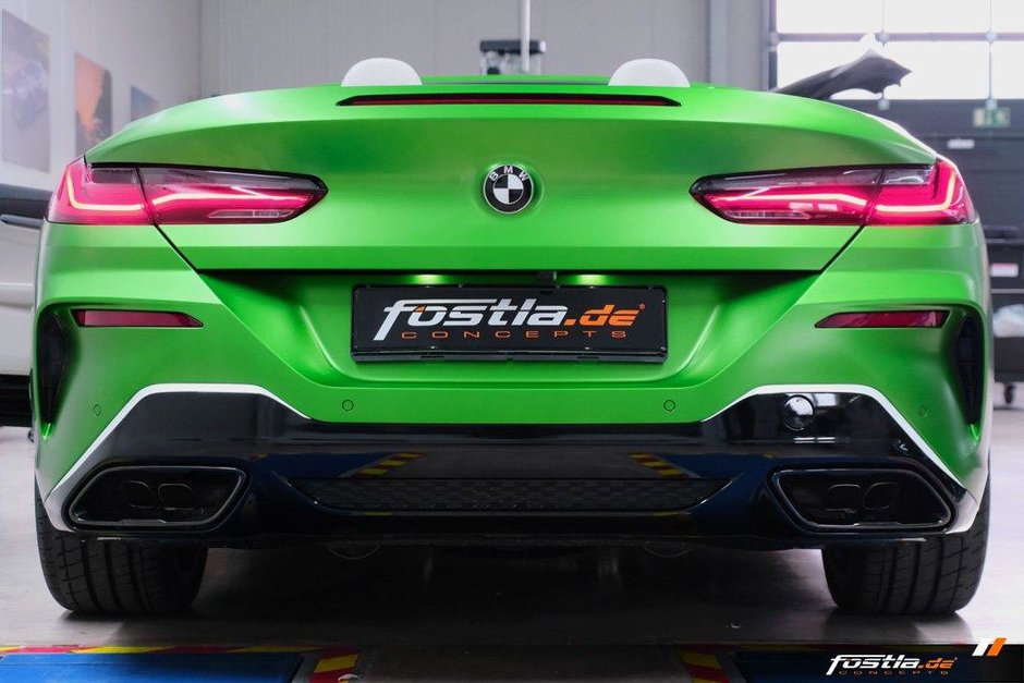 BMW M850i Cabriolet Matte Krypton Green