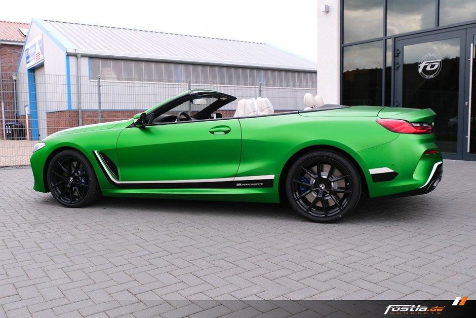 BMW M850i Cabriolet Matte Krypton Green