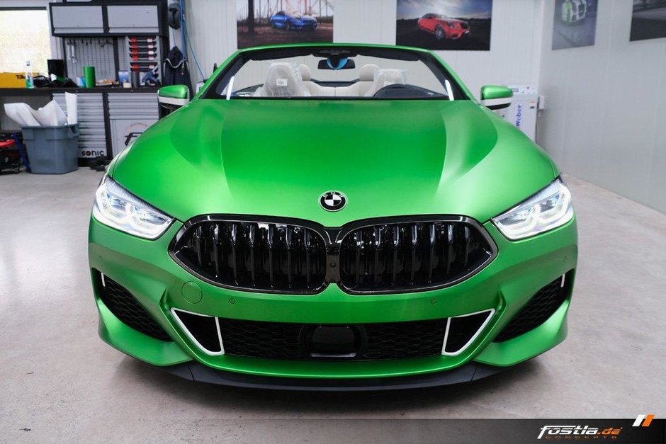 BMW M850i Cabriolet Matte Krypton Green