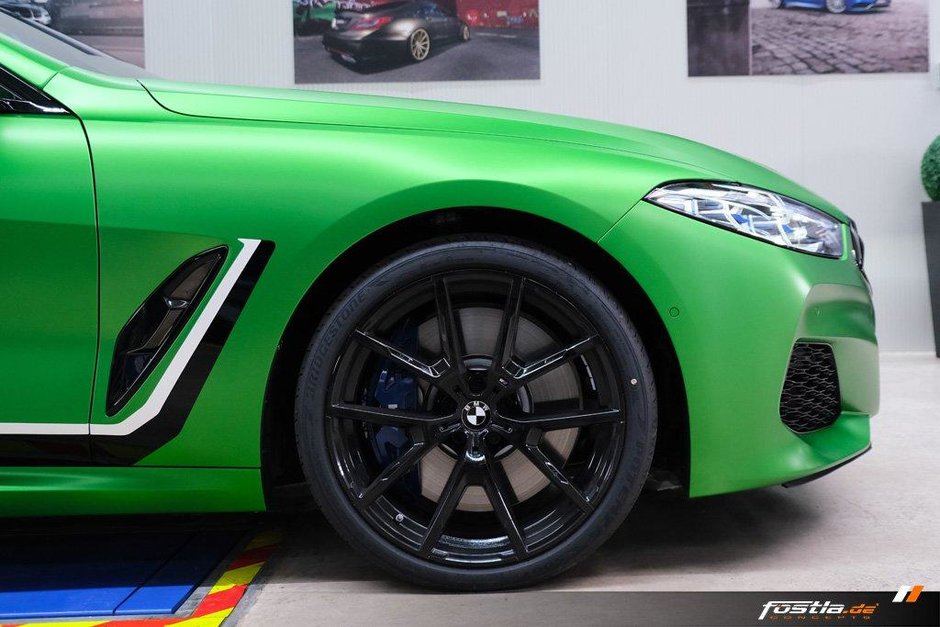 BMW M850i Cabriolet Matte Krypton Green