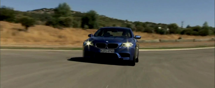 BMW ne ofera spre degustat doua noi filme cu ultimul M5