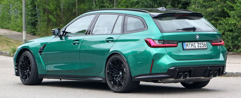 BMW nu a glumit cand a spus ca lanseaza un break cu 510 cai sub capota. Primul M3 Touring din istorie a fost fotografiat complet necamuflat pe strazile Europei BMW nu a glumit cand a spus ca lanseaza un break cu 510 cai sub capota. Primul M3 Touring din istorie a fost fotografiat complet necamuflat pe strazile Europei