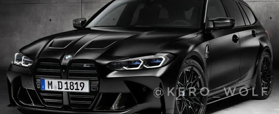 BMW nu a glumit cand a spus ca lanseaza un break cu 510 cai sub capota. Primul M3 Touring din istorie a ajuns mai devreme pe internet BMW nu a glumit cand a spus ca lanseaza un break cu 510 cai sub capota. Primul M3 Touring din istorie a ajuns mai devreme pe internet
