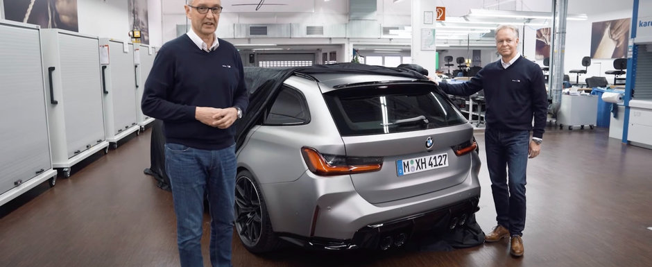 BMW nu a glumit cand a spus ca lanseaza un break cu 510 cai sub capota. Bavarezii au publicat acum un nou video cu primul M3 Touring din istorie