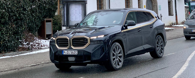 BMW nu a glumit cand a spus ca lanseaza un XM. Cel mai controversat SUV din istoria bavarezilor, surprins pentru prima oara pe strazile Europei