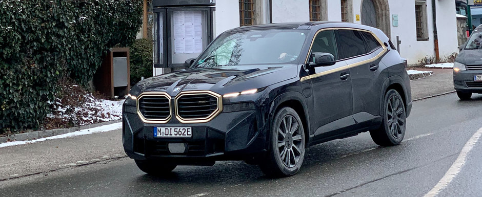 BMW nu a glumit cand a spus ca lanseaza un XM. Cel mai controversat SUV din istoria bavarezilor, surprins pentru prima oara pe strazile Europei