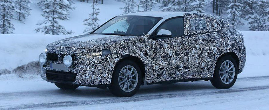 BMW o pune de-un nou SUV Coupe. Iata primele imagini spion cu X2!