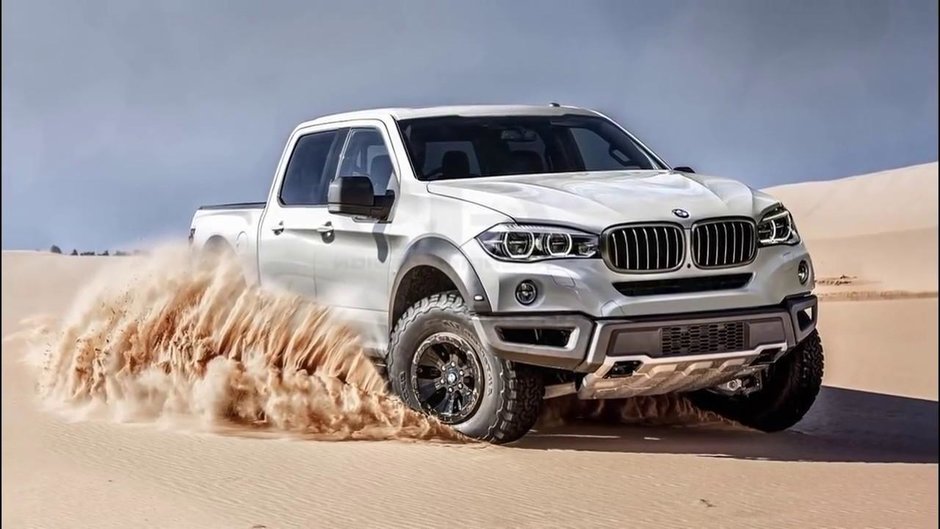 BMW pick-up camioneta: cum ti s-ar parea ideea unui Bimmer utilitar?