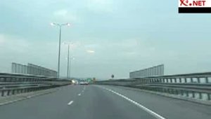 BMW prins cu 225 km/h pe A1